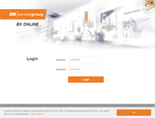 Tablet Screenshot of ek-online.de